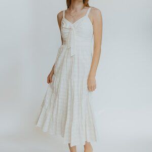 Likely White Midi Dress